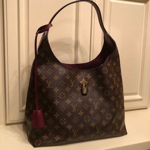 Louis Vuitton AUTHENTIC Flower Hobo Handbag